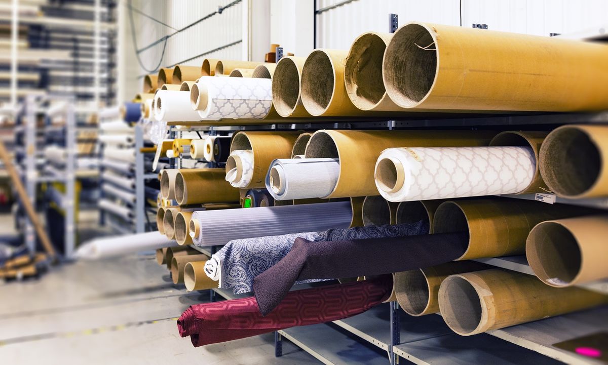 Warehouse storage interior