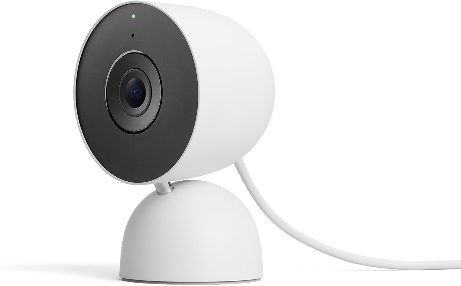 Google Nest Cam Indoor (wired, 3rd gen) — angled front view