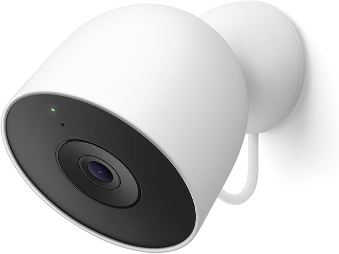 Google Nest Cam Outdoor — angled view
